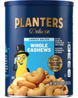 Planters Lightly Salted Deluxe Whole Cashews (1lb 2.25oz Canister)