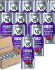 V8 Energy Drink  Naturally Flavored PlantBased Beverage Pomegranate Blueberry  8 Fl oz Can  GlutenFree Fat No added Sugars Caffeinated Drinks  Pack of 12  Every Order is Elegantly Packaged in a Signature BETRULIGHT Branded Box