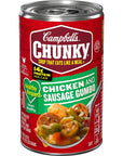 Campbell's Chunky Soup, Healthy Request Chicken and Sausage Gumbo, 18.8 Oz Can