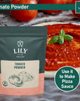 Lily of the Valley Tomato Powder  Solanum Lycopersicum  Ideal for Cooking  Vegan  GlutenFree  Packed in Resealable Pouch 8oz 226g Package May Vary