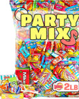 Pinata Candy Mix  Bulk Variety Pack  2 Pounds  Individually Wrapped Summer Camp Candies  Piñata Stuffer Treat  Assorted Candy Mix  Fun Size Favors