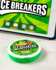 ICE BREAKERS Sours Assorted Fruit Flavored Sugar Free Mints Tins 15 oz 8 Count