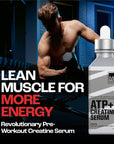 MMUSA ATP+: Men's Creatine Serum. Maximize Workouts with Enhanced Energy. Boost Muscle, Strength & Recovery. Rich in Amino Acids & Vitamins. With Joint Support. Top Pre-Workout Solution. 5.1 Fl Oz