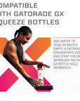 Gatorade Gx Hydration System NonSlip Gx Squeeze Bottles Or Gx Sports Drink Concentrate Pods  4 count Pack of 6