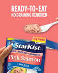 StarKist Wild Pink Salmon  Boneless Skinless  26 oz Pouch Pack of 12