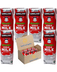 Organic Shelf Stable Whole Milk Boxes Kirkland Grass Fed Organic Whole Milk Single Serve with Straws  80 Fl oz Pack of 6 Every Order is Elegantly Packaged in a Signature BETRULIGHT Branded Box