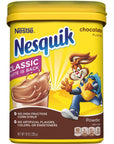 NESQUIK Chocolate Cocoa Powder 93 Oz Tub  Chocolate Milk Powder