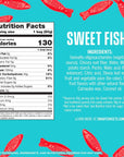 SmartSweets Sweet Fish Low Sugar Gummy Candy 3g Low Calorie 130 GlutenFree 18oz Pack of 12 Packaging may vary