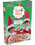 Kelloggs The Elf on the Shelf Breakfast Cereal Christmas Snacks Sugar Cookie with Marshmallows 81oz Box 1 Box