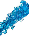 Candy Envy  Blue Rock Candy Sugar Sticks  Blue Raspberry Flavored  12 Indiv Wrapped