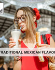 Its Just  Horchata Drink Mix Just Add Water Makes 1 Gallon Traditional Mexican Flavor GlutenFree NonGMO Made in USA 10oz