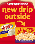 Velveeta Shells & Cheese Queso Blanco Shell Pasta & Cheese Sauce, Holiday Recipes (12 oz Box)