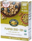 Nature's Path Organic Pumpkin Seed and Flax Granola, 11.5 Ounce, Non-GMO, Heart Healthy, High Fiber, 6g Plant Based Protein