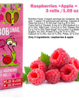 Snacks Variety Pack for Kids Adults  60 Bulk Healthy Fruit Roll Up Individual Packs of 3 for Kids Adults with Natural Strawberries Mango Raspberries Pear GlutenFree Vegan Low Carb Fruit Bar No Sugar