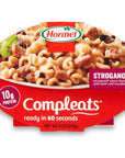 HORMEL COMPLEATS Beef Stroganoff Sauce Microwave Tray, 9 Ounces (Pack of 6)