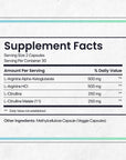 Nature's Pure Blend Nitric Oxide Supplement L-Arginine - Blood Pressure Support Capsule - 1500MG - Nitric Oxide Booster - Amino Energy - Preworkout for Men, Muscle Growth