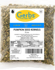 Raw Pumpkin Seed Kernels by Gerbs  2 LBS  Top 11 Food Allergen Free  Non GMO  Vegan  Kosher Certified  Premium Grade AA Shelled Pepitas  Country of Origin Mexico