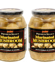 MW Polar Whole Marinated Mushrooms 35 oz glass jar Pack of 2