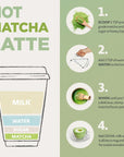 NaturaleBio Premium Matcha Powder 8oz  Harvested in Japan  USDA Organic Matcha Green Tea Powder  Vegan  Vegetarian Friendly