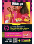 Eat Your Mouth Off Breakfast Cereal, Plant Based Cereal, Protein Snack, Fruity, 7.4oz Box (1 Box)