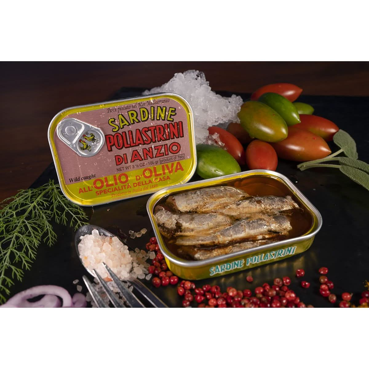 Seafood Aficionado Sardine Selections  4 Pack Variety  Nuri Ortiz Pollastrini and Angelo Parodi Sardines Imported From Portugal Spain and Italy