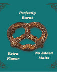 Unique Snacks Extra Dark Splits Pretzels Original SplitOpen Pretzels Delicious Homestyle Baked Snack Bag Vegan OU Kosher and NonGMO Food No Artificial Flavor 11 Oz Bag Pack of 3