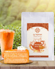 LA MOON TEA Premium Thai Tea Mix Powder  Assam Loose Leaf Tea Blend From Thailand for Original Hot or Iced Thai Tea Taste  Ideal for Bubble Tea  Milk Tea 705 oz