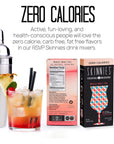 RSVP Skinnies Maui Mai Tai  Zero Sugar Mixers for Cocktails or Mocktails  No Aspartame Gluten Free All Natural Coconut and Pineapple Drink Mix 4 boxes24 packets