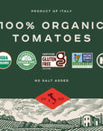 Bionaturae Organic Crushed Tomatoes  Crushed Tomatoes Can Crushed Tomatoes Organic No Salt Keto Friendly NonGMO No Added Sugar No Added Salt Made in Italy  282 Oz 12 Pack