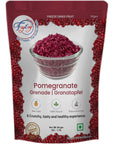 FZYEZY Freeze Dried Pomegranate Kernels Fruit for Kids and Adults | Camping Vegan snacks dried Healthy Survival Fruit Snack|Ready to Eat| Travel Friendly |Pantry groceries dehydrated fruit|50 gm