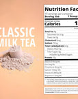 Boba Tea Protein Classic Milk Tea - 25g Grass - 19 Servings