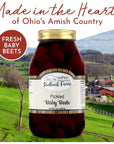 Redhawk Farms Pickled Baby Beets  Made in Amish Country  All Natural