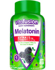 Vitafusion Extra Strength Melatonin Gummy Vitamins, 5mg, 120 ct Gummies