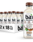 Bai Antioxidant Infused Water Beverage Molokai Coconut with Vitamin C and No Artificial Sweeteners 18 Fluid Ounce Bottle 12 Pack