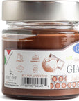 Giusto Sapore Sicilian Gianduia Sweet Cream Spread  Hazelnut  Chocolate  Imported from Italy and Family Owned 705oz