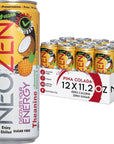 NEOZEN Sugar Free Energy Drink - Zero Calorie - 11.2 Fl Oz (Pack of 12)