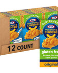 Kraft Gluten Free Original Macaroni  Cheese Dinner 12 ct Pack 6 oz Boxes