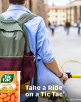 Tic Tac Orange Flavored Mints, Bulk 12 Pack, On-The-Go Refreshment, Stocking Stuffer, 1 Oz Each