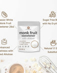 Monk Fruit Sweetener with Allulose - 2lbs