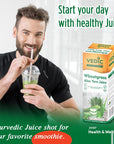 Vedic Juices Premium Quality Aleo Vera Juice Drink with Wheatgrass  169 fl oz Pack of 1  Ideal for Daily Use