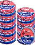 Solid Tuna in Virgin Olive Oil  Canned Tuna Fish in Cold Pressed Tunisian Olive Oil from El Manar  10Pack of 160g Cans