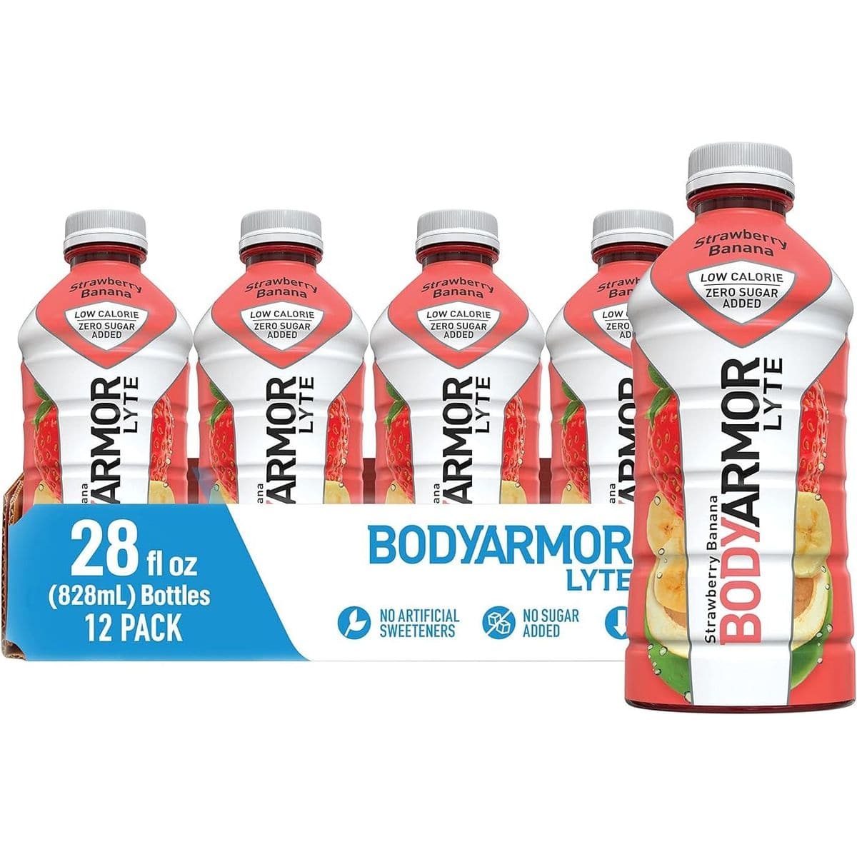 BODYARMOR LYTE Sports Drink Low - 28 Fl Oz (Pack of 12)