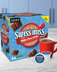 Swiss Miss Milk Chocolate Hot Cocoa Keurig SingleServe KCup Pods 44 Count