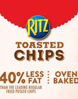 Ritz Toasted Chips Sour Cream and Onion, Family Size, 11.4 Oz