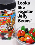 ASS KICKIN Hot and Spicy Jellybeans with Habanero Pepper  9 Oz Resealable Jar  Great for Easter Candy or a Spicy Food Challenge  Try the Gourmet Spicy Jelly Beans Candy