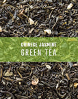 Elevate Tea Chinese Jasmine Tea  Loose Leaf Green Tea Medium Caffeine 3 oz Pouch  30 Cups Hot  Iced Tea No Artificials Unsweetened Jasmine Tea Loose Leaf