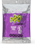 Sqwincher Zero Qwik Stik Sugar Free Low Calorie Low Sodium Electrolyte Replacement Powder Hydration Drink Mix Grape 011 oz Packet Pack of 50