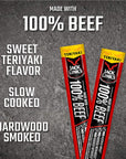 Jack Links Beef Sticks Teriyaki 1 Count  Protein Snack Meat Stick with 5g of Protein Made with Premium Beef No Added MSG 092 Ounce