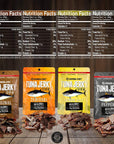 Kaimana Ahi Tuna Fish Jerky  Premium Protein  Rich In Omega3s  All Natural  Wild Caught Tuna Jerky Made in Hawaii USA 4 Pack Variety Bundle