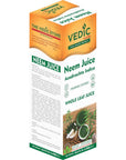 Vedic Neem Juice  Pack of 1  338oz Ideal for Daily Use